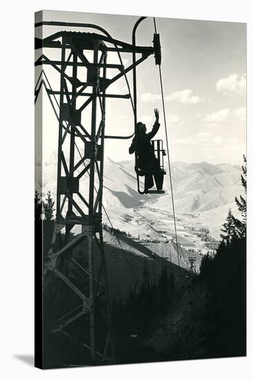 Ski Lift, Sun Valley-null-Stretched Canvas