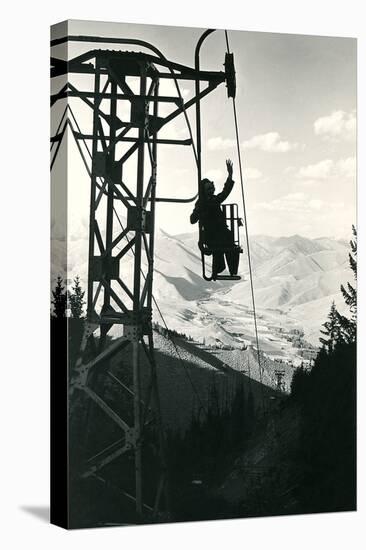 Ski Lift, Sun Valley-null-Stretched Canvas