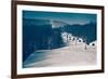 Ski Lifts and Ski Slopes-null-Framed Photo