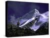 Ski Mountaineering Shishapangma, Tibet-Michael Brown-Stretched Canvas