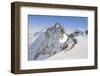Ski mountaneering, Forni glacier, Italy, Alps. Ski mountaneering at Forni Glacier in italian Alps-ClickAlps-Framed Photographic Print