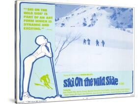 Ski on the Wild Side, 1967-null-Stretched Canvas