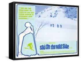 Ski on the Wild Side, 1967-null-Framed Stretched Canvas