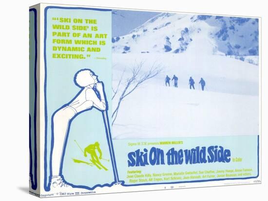 Ski on the Wild Side, 1967-null-Stretched Canvas