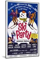 Ski Party, 1965-null-Mounted Art Print