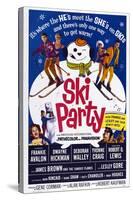 Ski Party, 1965-null-Stretched Canvas