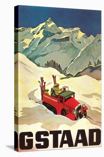 Ski Patrol Gstaad-null-Stretched Canvas