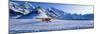 Ski Plane Mannlichen Switzerland-null-Mounted Premium Photographic Print