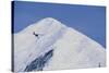 Ski Plane Near Mount Mckinley Base Camp-null-Stretched Canvas