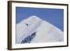 Ski Plane Near Mount Mckinley Base Camp-null-Framed Photographic Print