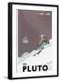 Ski Pluto-Steve Thomas-Framed Giclee Print