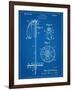 Ski Pole Patent-null-Framed Art Print