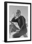 Ski Pose-Antoinette Frissell-Framed Art Print