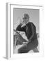 Ski Pose-Antoinette Frissell-Framed Art Print