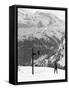 Ski Pulley-null-Framed Stretched Canvas