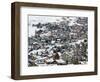 Ski Resort Chalets, Verbier, Valais, Wallis, Switzerland-Walter Bibikow-Framed Photographic Print