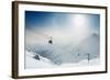 Ski Resort in the Winter Mountains. Elbrus, Caucasus, Russian Federation. Beautiful Winter Landscap-Olga Gavrilova-Framed Photographic Print