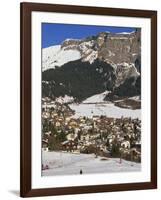 Ski Resort of Flims in Winter with Snow on the Ground in the Graubunden Region of Switzerland-Miller John-Framed Photographic Print