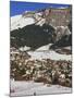 Ski Resort of Flims in Winter with Snow on the Ground in the Graubunden Region of Switzerland-Miller John-Mounted Photographic Print