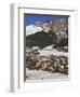 Ski Resort of Flims in Winter with Snow on the Ground in the Graubunden Region of Switzerland-Miller John-Framed Photographic Print