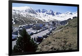 Ski Resort on French Border, Pas De La Casa, Andorra, Pyrenees-Jeremy Bright-Framed Photographic Print