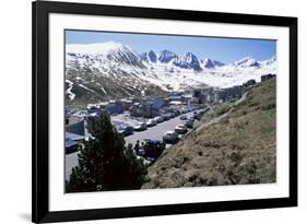 Ski Resort on French Border, Pas De La Casa, Andorra, Pyrenees-Jeremy Bright-Framed Photographic Print