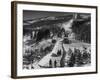 Ski Resort on Mont Tremblant in the Province of Quebec-Alfred Eisenstaedt-Framed Photographic Print