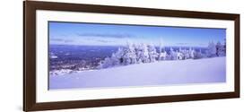 Ski Resort, Stratton Mountain Resort, Stratton, Windham County, Vermont, USA-null-Framed Photographic Print