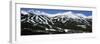 Ski Resorts in Front of a Mountain Range, Breckenridge, Summit County, Colorado, USA-null-Framed Photographic Print