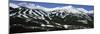 Ski Resorts in Front of a Mountain Range, Breckenridge, Summit County, Colorado, USA-null-Mounted Photographic Print