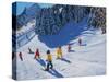 Ski School, Morzine, 2015-Andrew Macara-Stretched Canvas