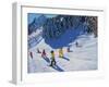 Ski School, Morzine, 2015-Andrew Macara-Framed Giclee Print