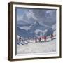 Ski School, Tignes, 2009-Andrew Macara-Framed Giclee Print