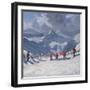 Ski School, Tignes, 2009-Andrew Macara-Framed Premium Giclee Print