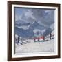 Ski School, Tignes, 2009-Andrew Macara-Framed Giclee Print