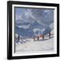 Ski School, Tignes, 2009-Andrew Macara-Framed Giclee Print