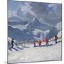 Ski School, Tignes, 2009-Andrew Macara-Mounted Giclee Print