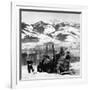 Ski Sledge 1930S-null-Framed Photographic Print