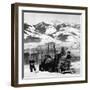 Ski Sledge 1930S-null-Framed Photographic Print