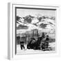 Ski Sledge 1930S-null-Framed Photographic Print