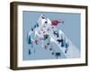 Ski Slopes-null-Framed Premium Giclee Print