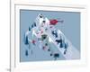 Ski Slopes-null-Framed Giclee Print