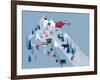 Ski Slopes-null-Framed Giclee Print