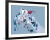 Ski Slopes-null-Framed Giclee Print