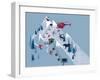 Ski Slopes-null-Framed Giclee Print