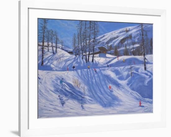 Ski Station, Tignes, 2009-Andrew Macara-Framed Giclee Print