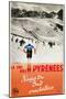 Ski the Pyrenees-null-Mounted Art Print
