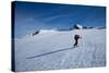 Ski Touring in Alps, Ascent to Punta San Matteo, Border of Lombardia and Trentino-Alto Adige, Italy-Carlo Morucchio-Stretched Canvas