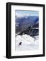 Ski Touring Near Martigny at Col De La Forclaz, Valais, Swiss Alps, Switzerland, Europe-Christian Kober-Framed Photographic Print