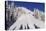 Ski Tracks Off of Lodi at Whitefish, Mountain Resort, Montana, Usa-Chuck Haney-Stretched Canvas